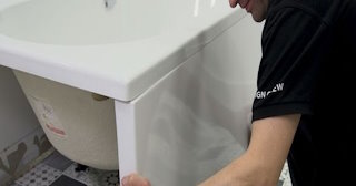 Установка экрана под ванну - цена за работу от 4130 руб. в Биробиджане